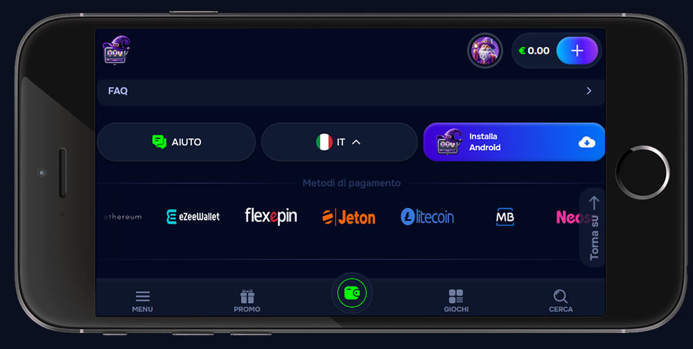 Come installare un casinò online. 